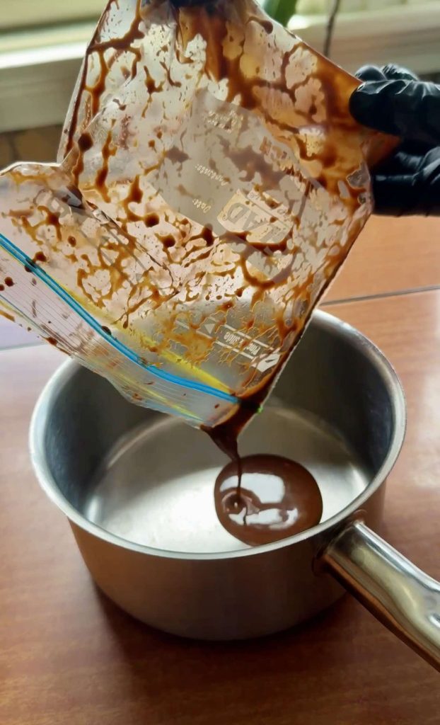 making the glaze for The Best Char Siu Pork (Red BBQ Pork) recipe by Sam Low